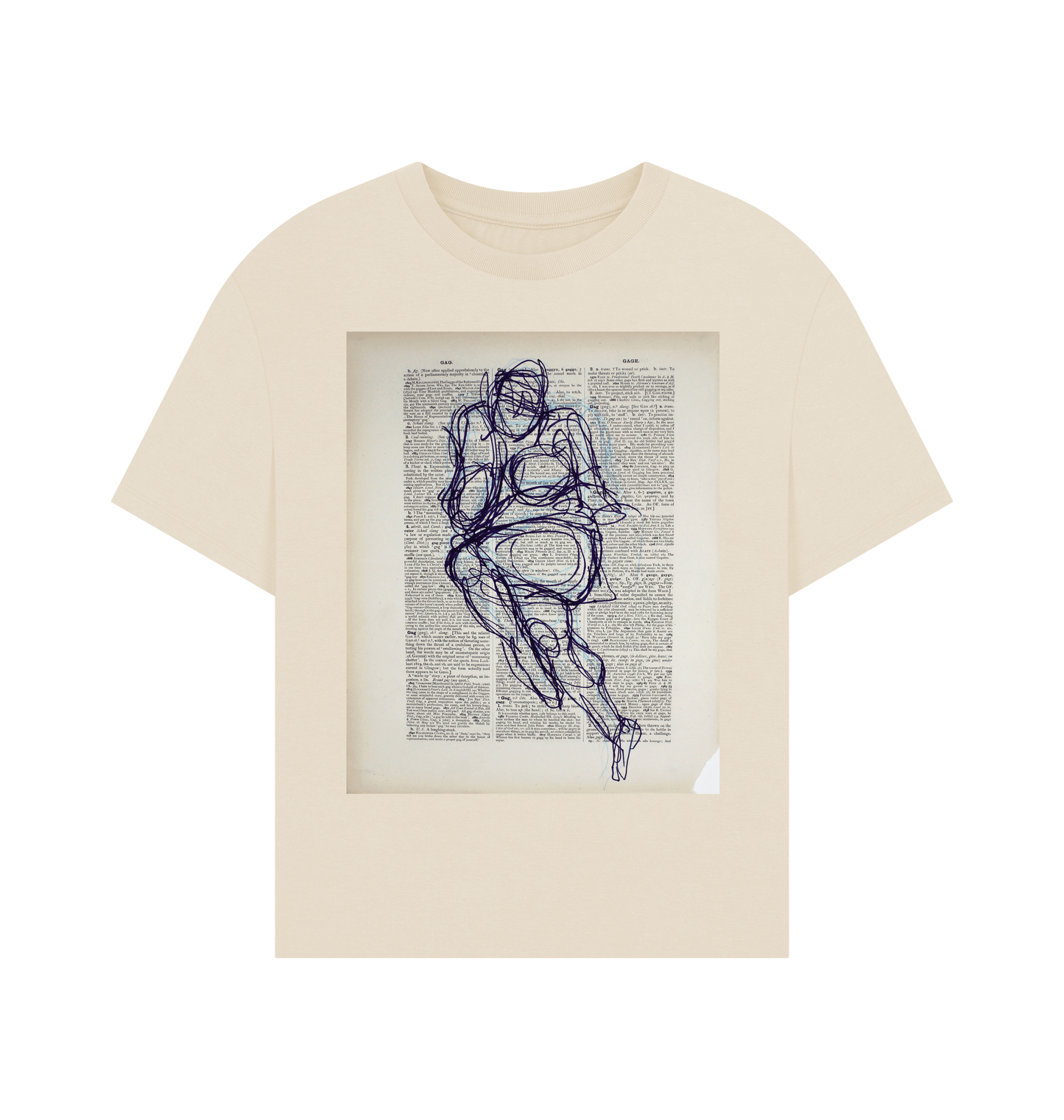 Oat Printed T-shirt Front