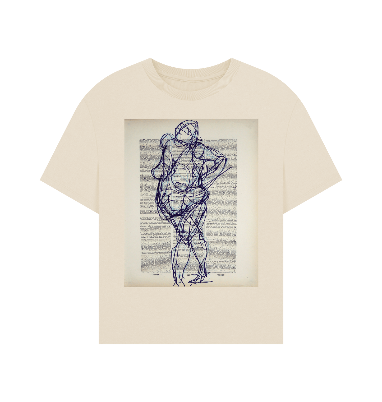 Oat Printed T-shirt Front