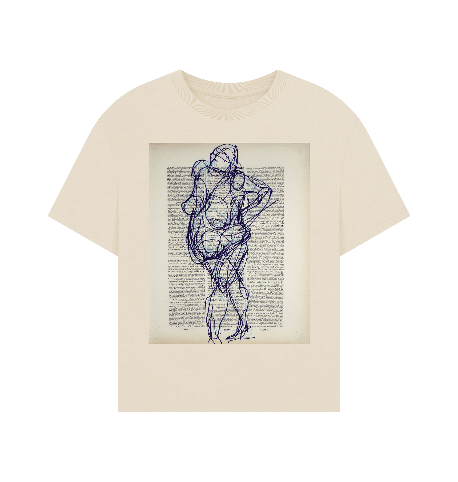 Oat Printed T-shirt Front