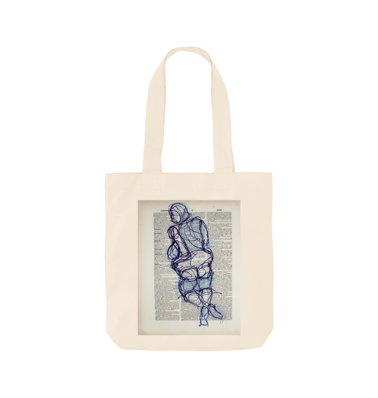 Natural Printed Bag Front