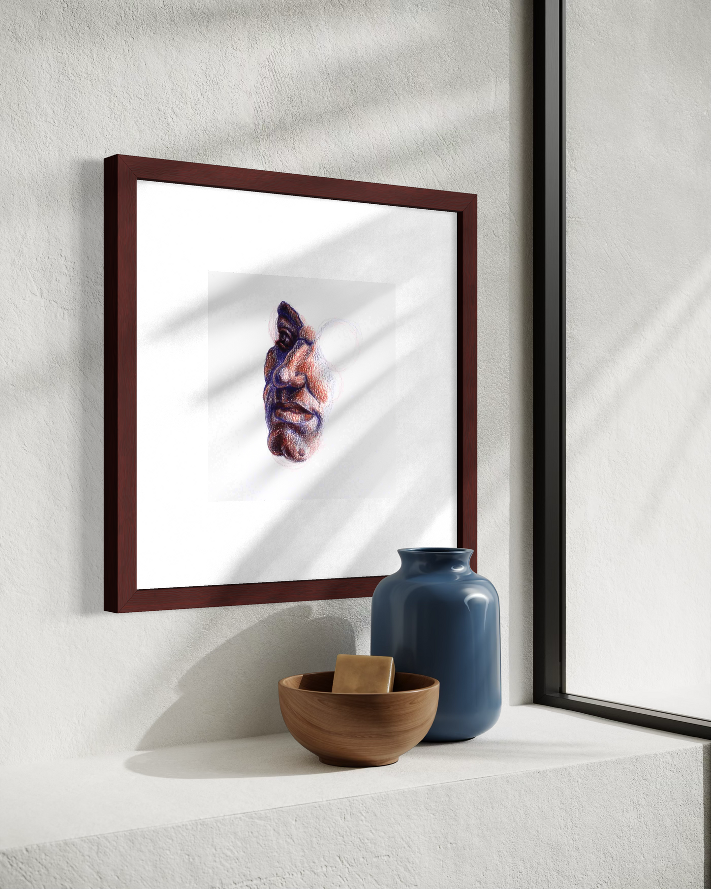 Fragment Study 1 | Coloured pencil on paper