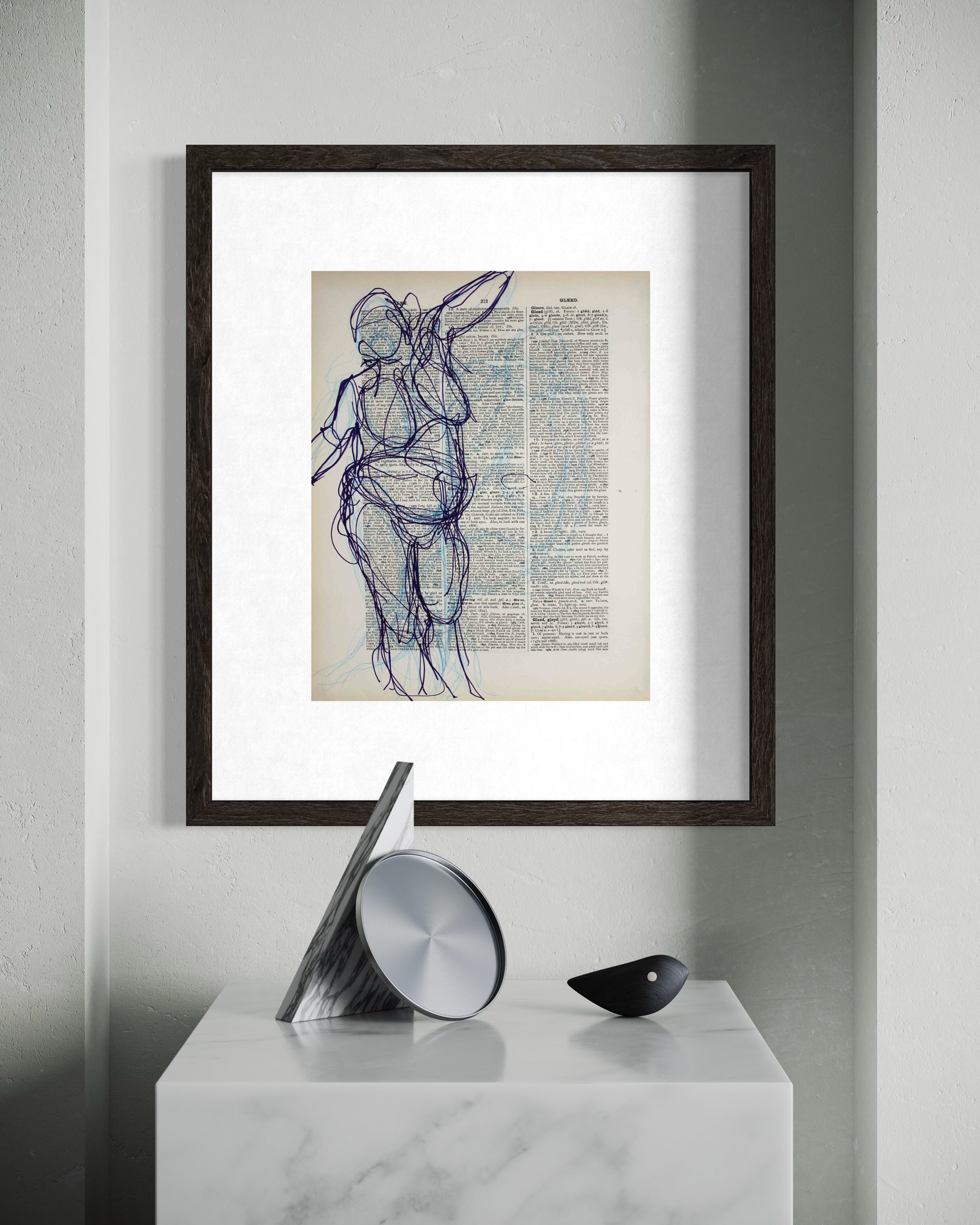 Glee Gleed | Ink & pencil on paper