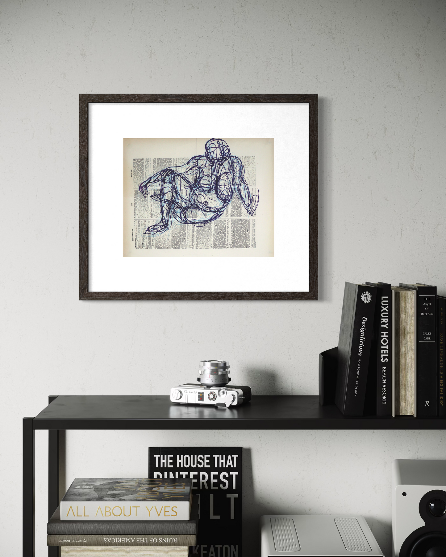 Figurative Figure | Ink & pencil on paper