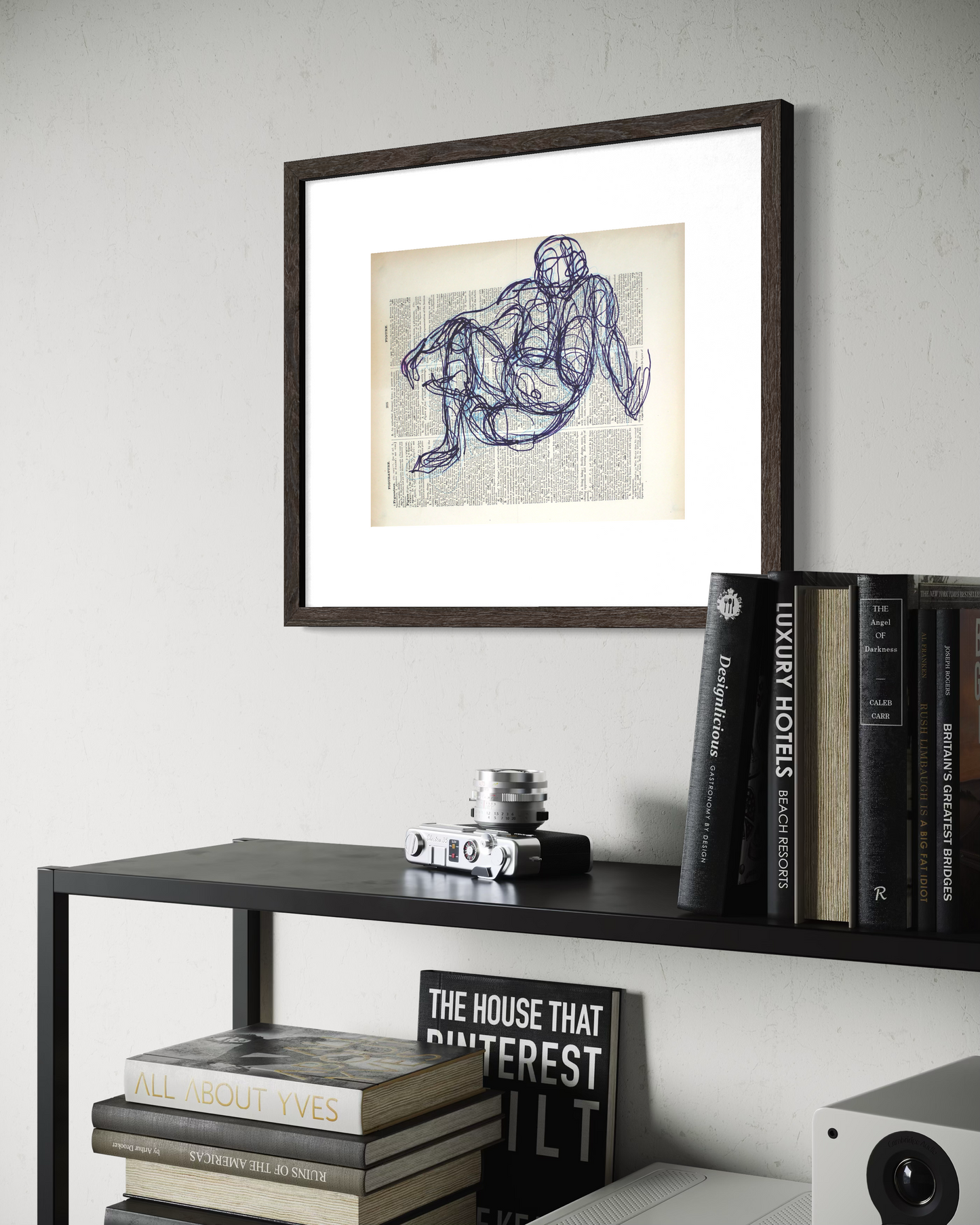 Figurative Figure | Ink & pencil on paper