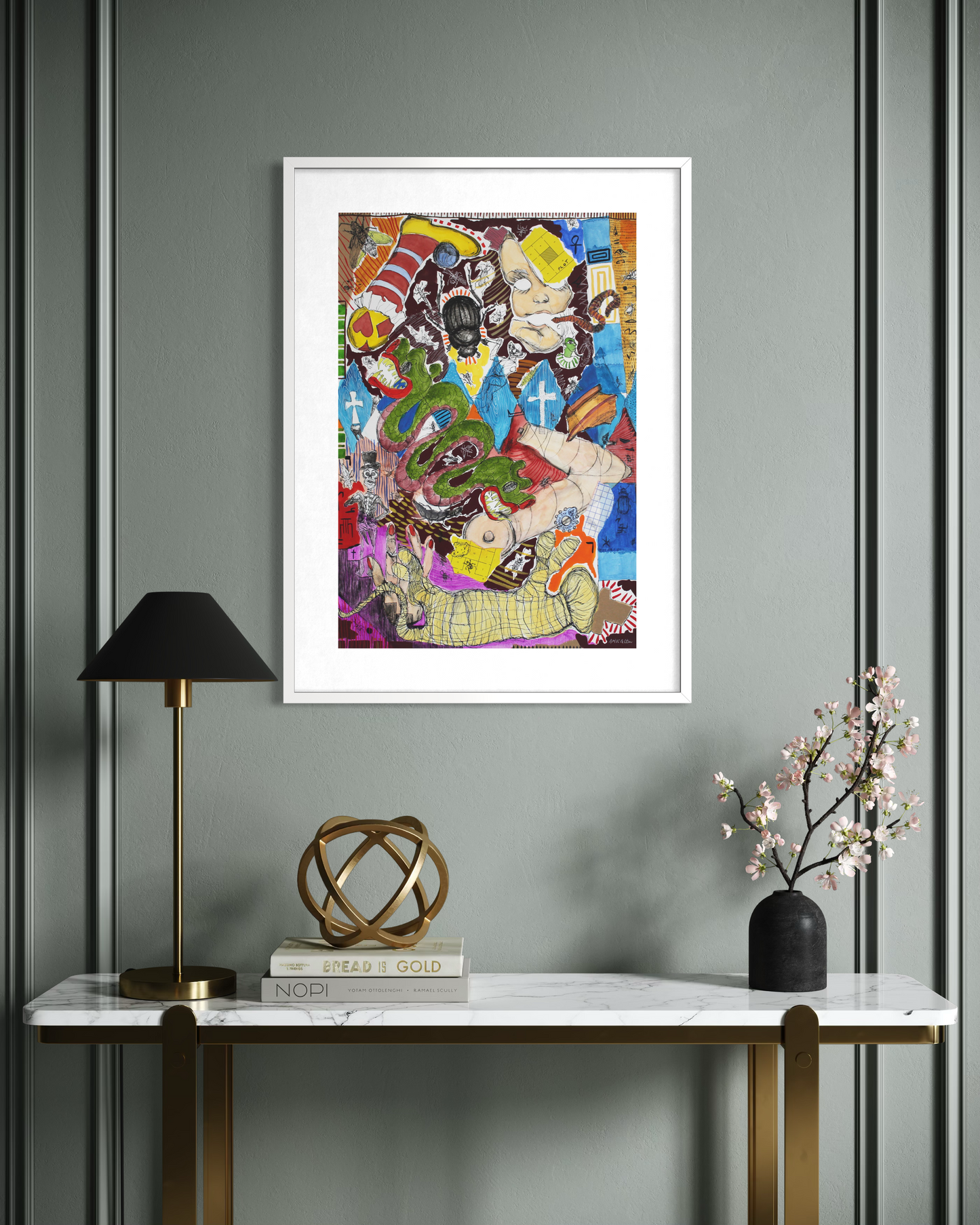 Circus of life 01 | Ink & watercolour on paper