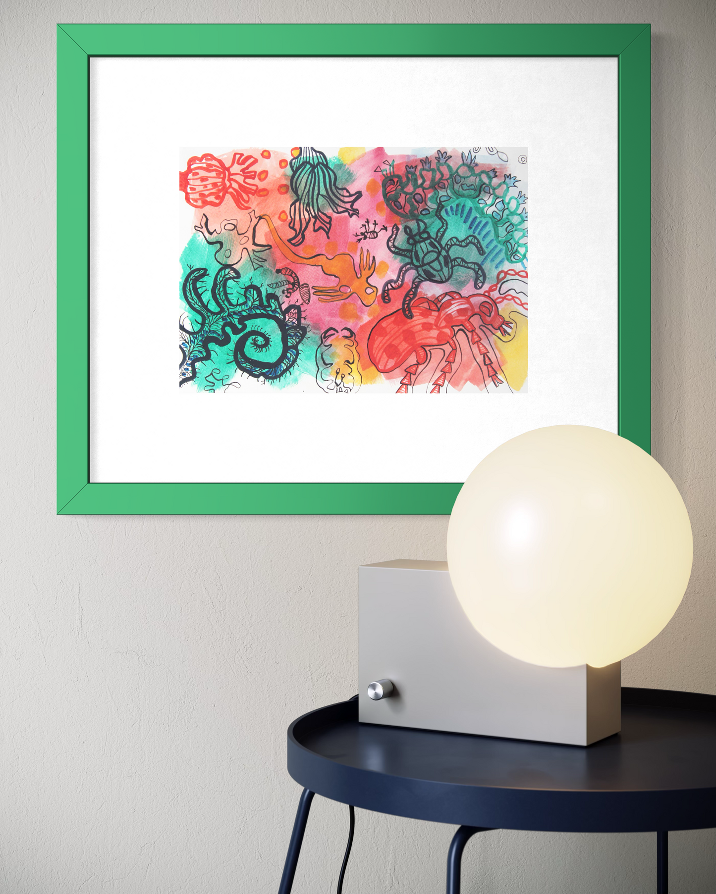 Playful 4 | Watercolour on paper