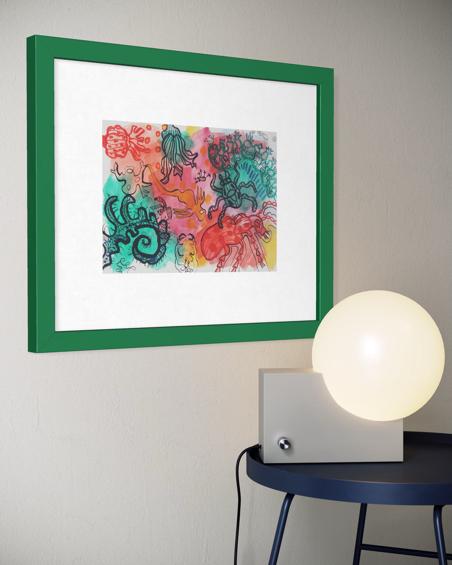 Playful 4 | Watercolour on paper