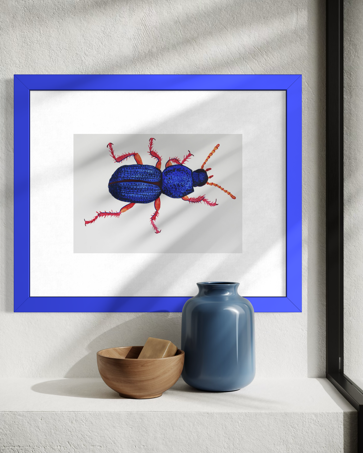 Bug - Augustus Digby | Watercolour on paper | SOLD