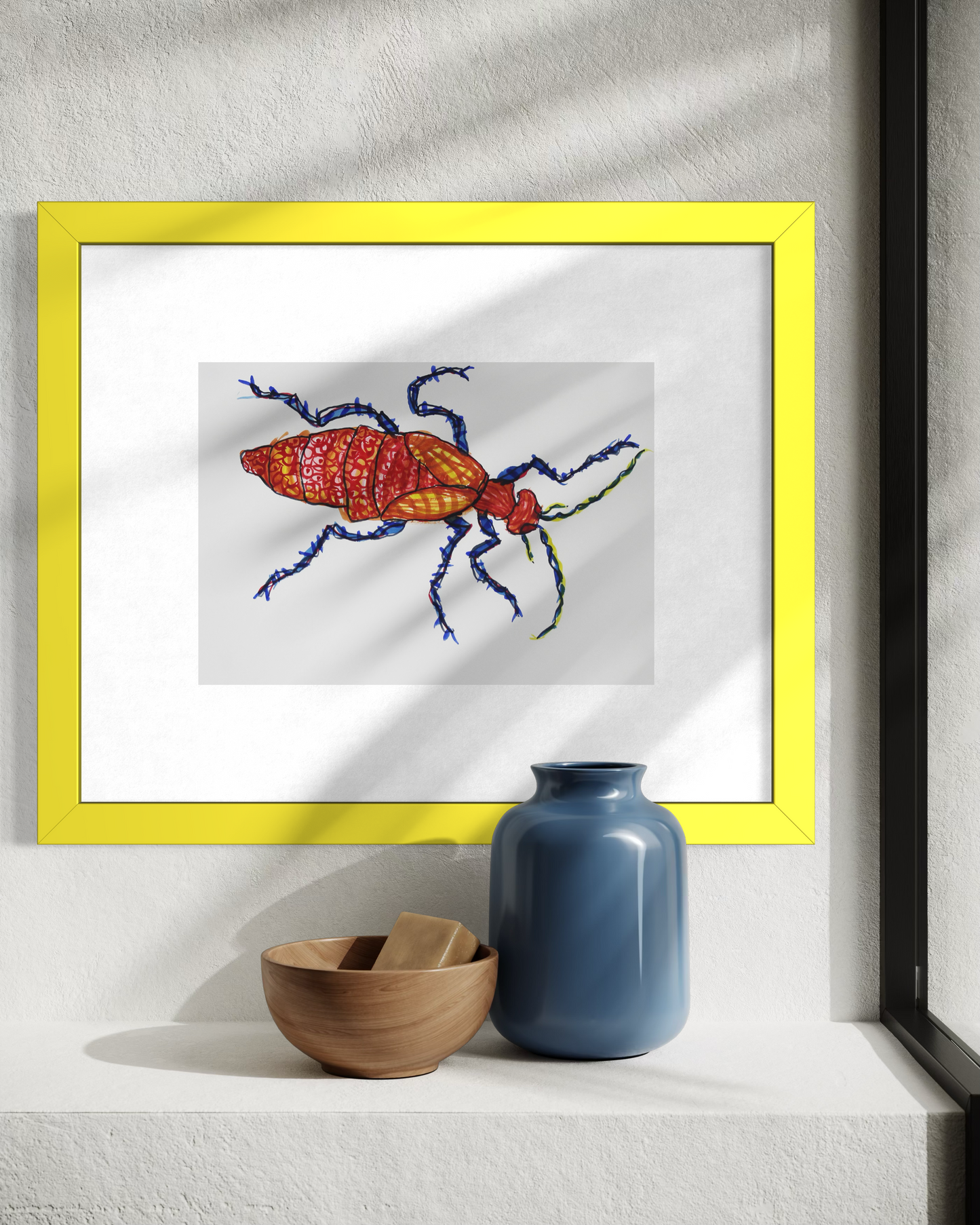 Bug - Estonia Coco | Watercolour on paper