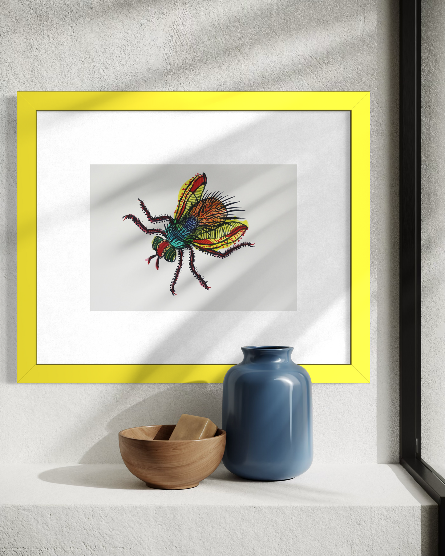 Bug - Monaveen | Watercolour on paper