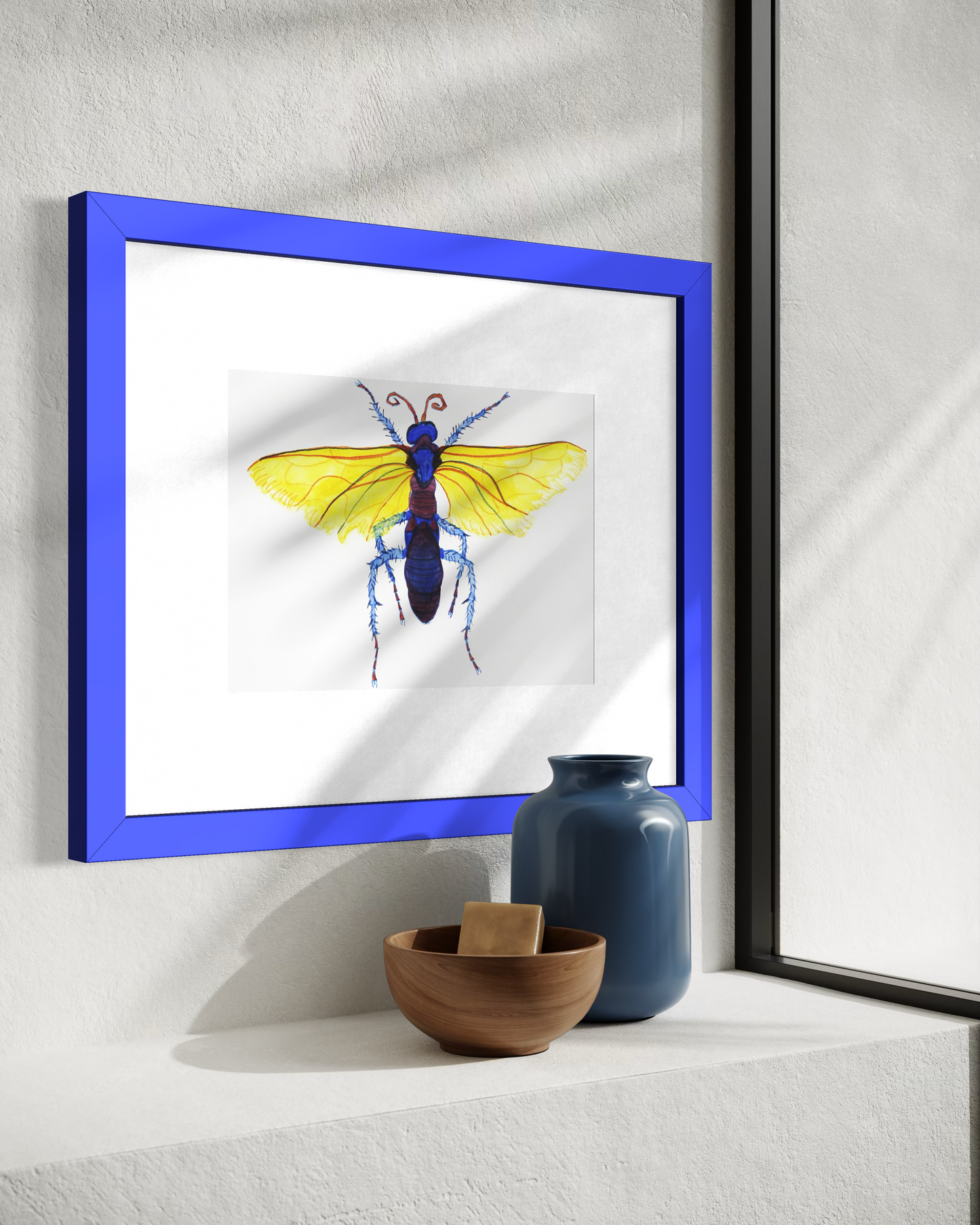 Bug - Violetta | Watercolour on paper