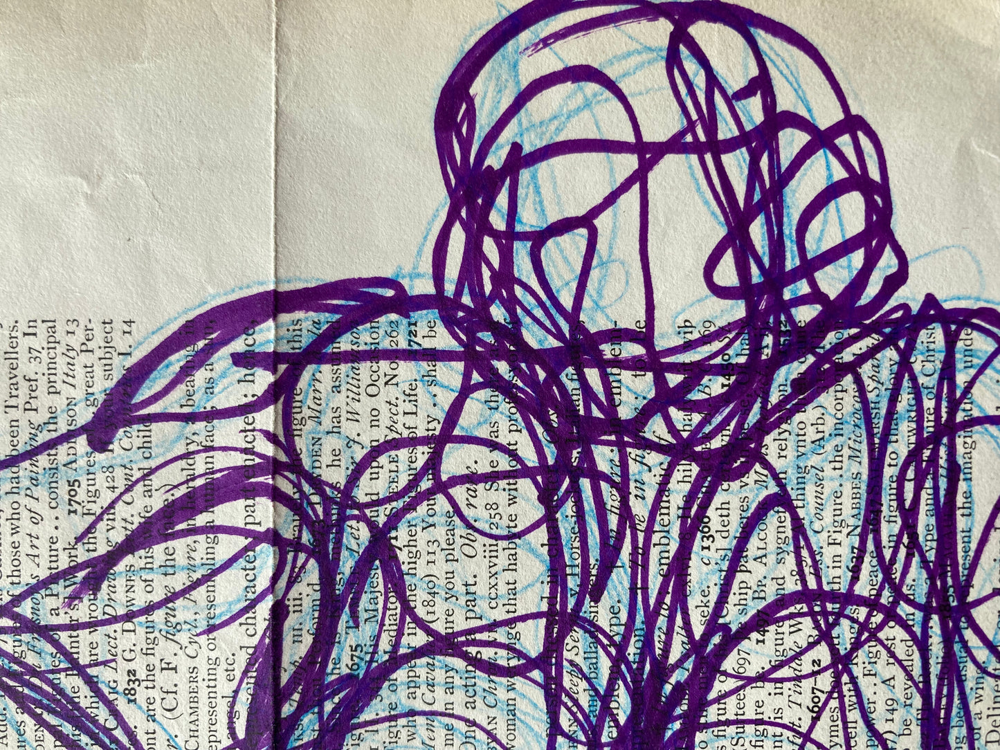 Figurative Figure | Ink & pencil on paper