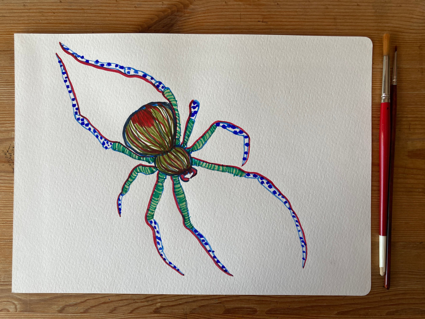 Bug - Amadeus | Watercolour on paper