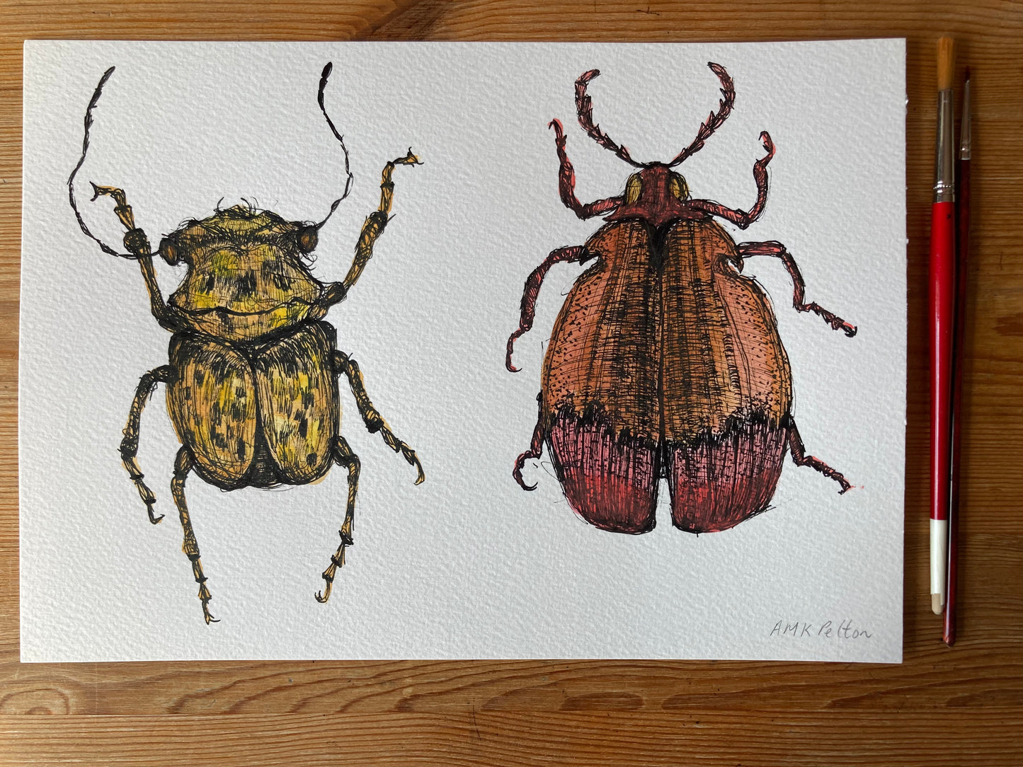 Taste 3 | Ink & watercolour on paper