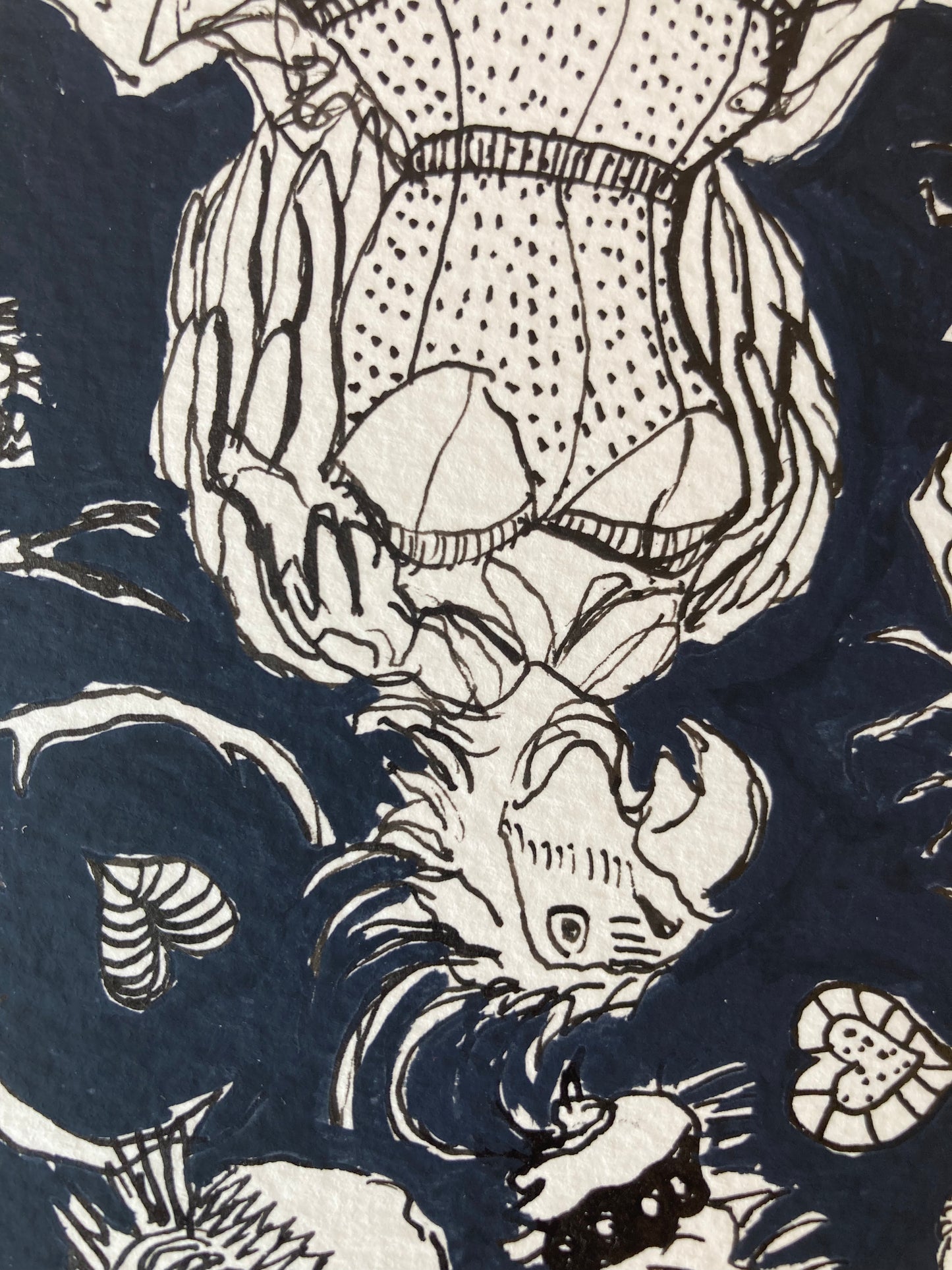 Ballroom Bodies | Ink on paper