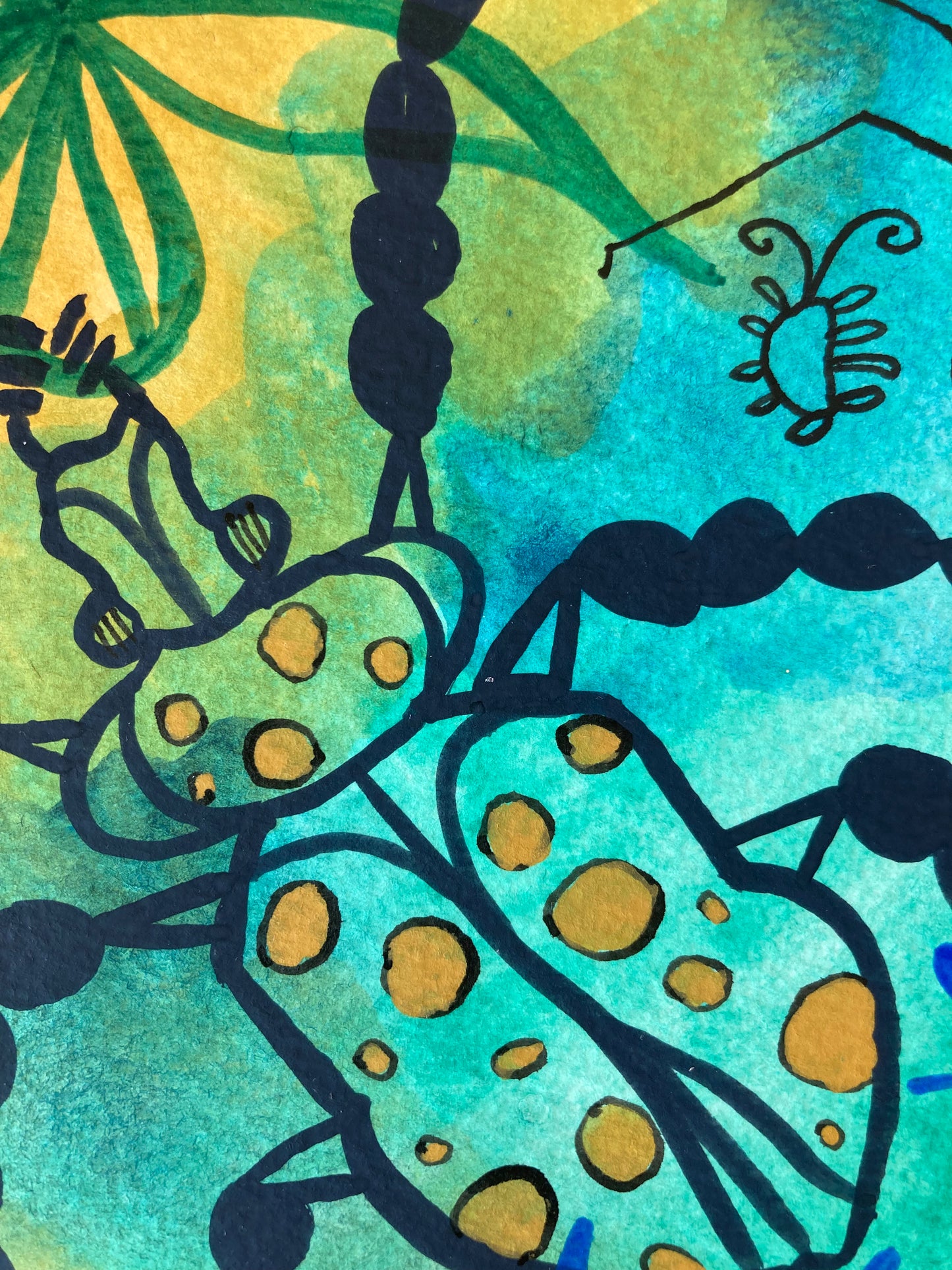 Playful 3 | Watercolour on paper