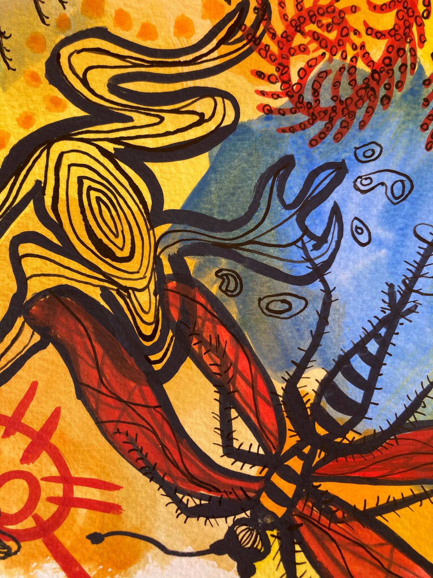 Playful 6 | Watercolour on paper