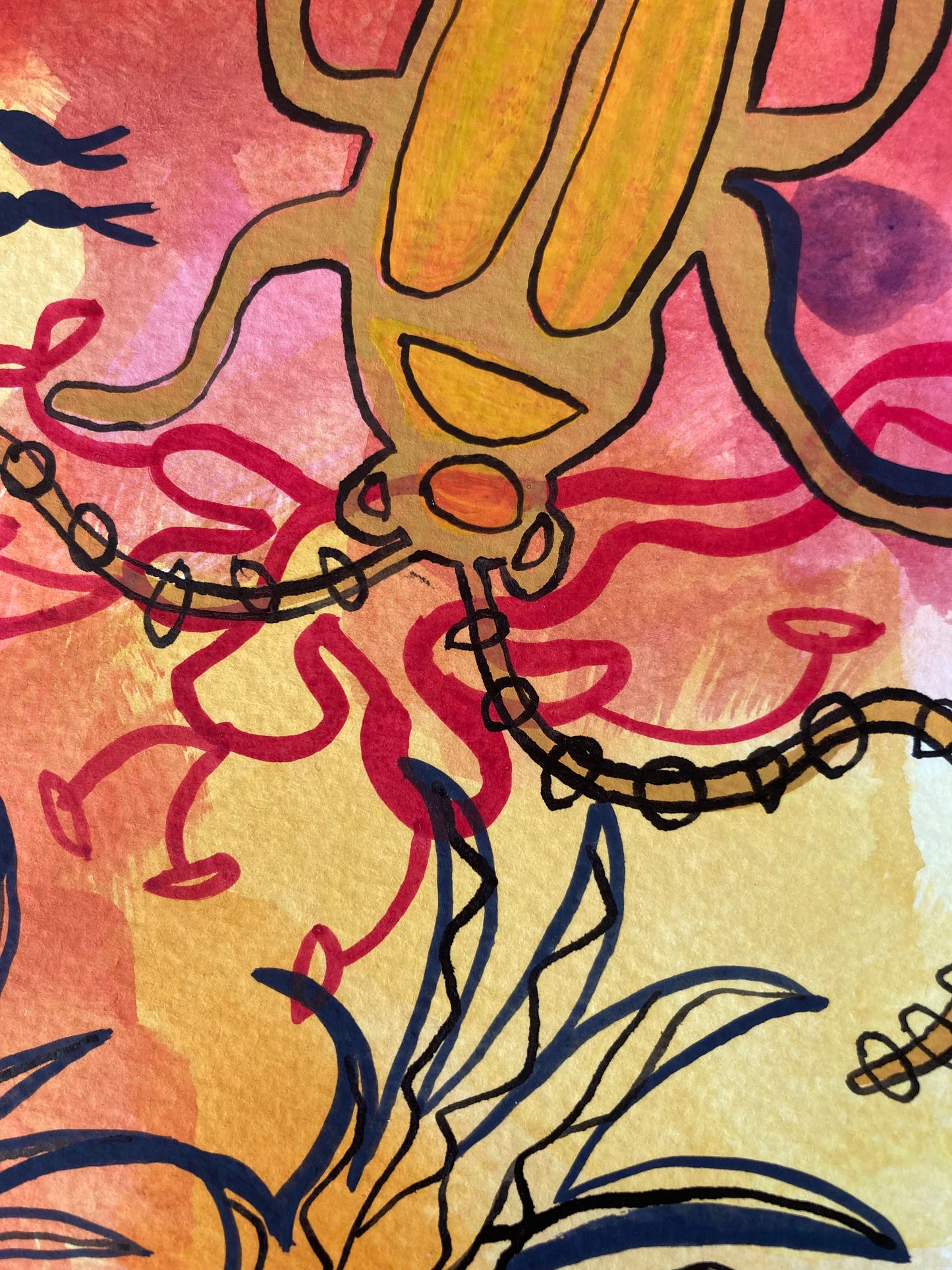 Playful 5 | Watercolour on paper