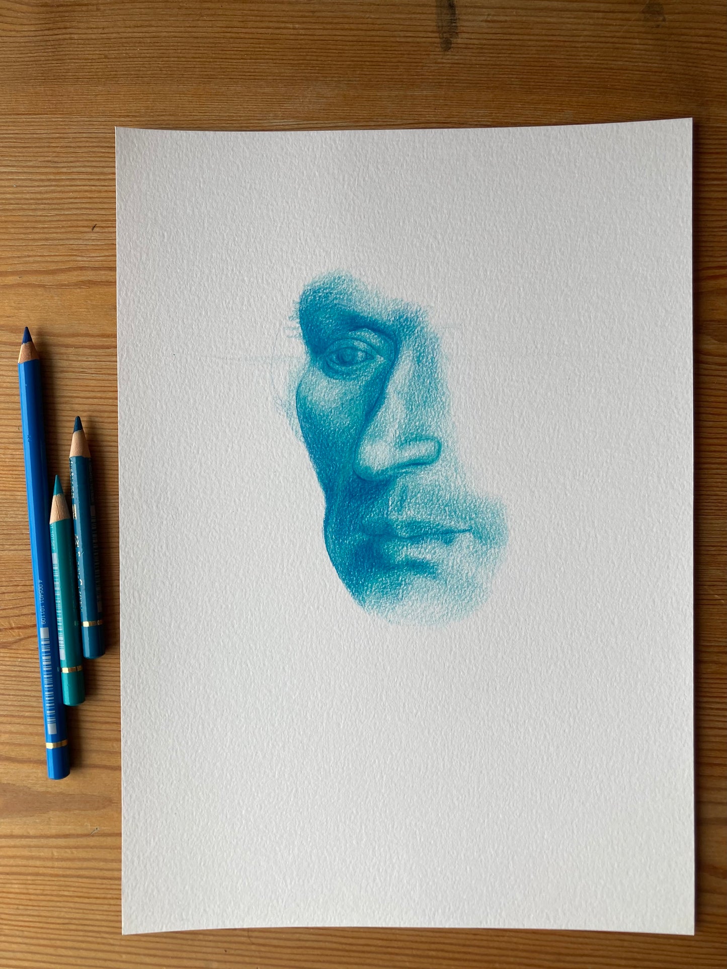 Fragment Study 2 | Coloured pencil on paper