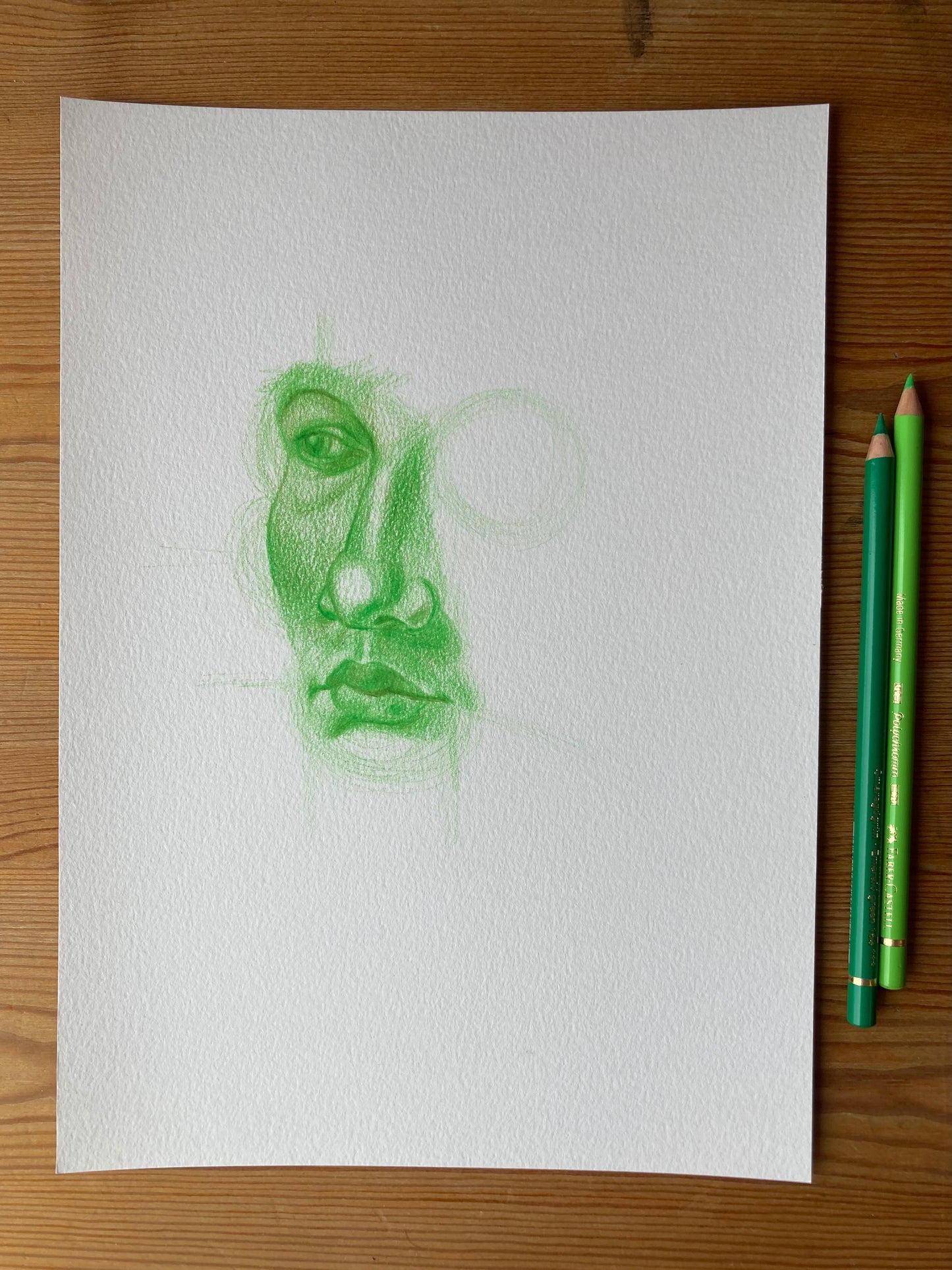 Fragment Study 3 | Coloured pencil on paper