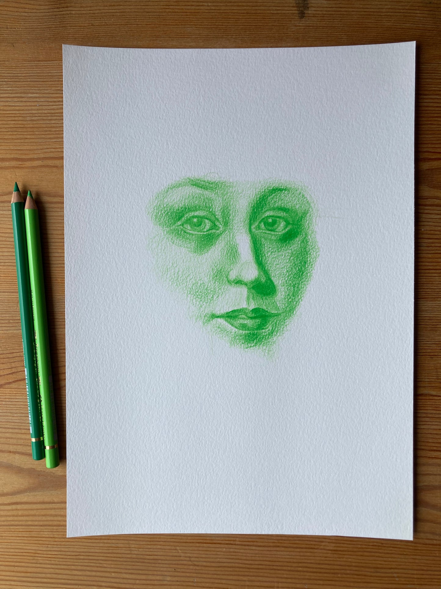 Fragment Study 5 | Coloured pencil on paper
