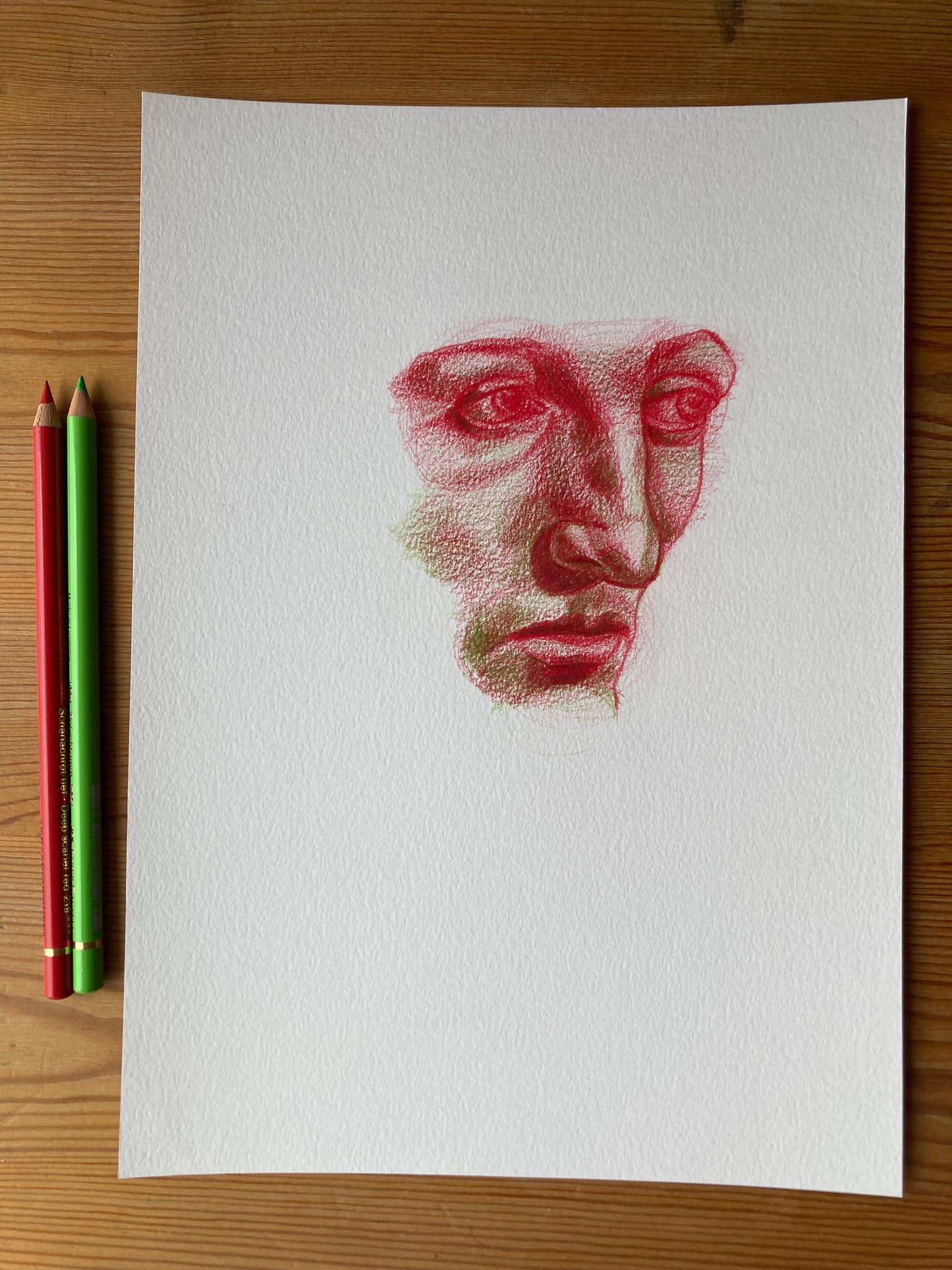 Fragment Study 6 | Coloured pencil on paper