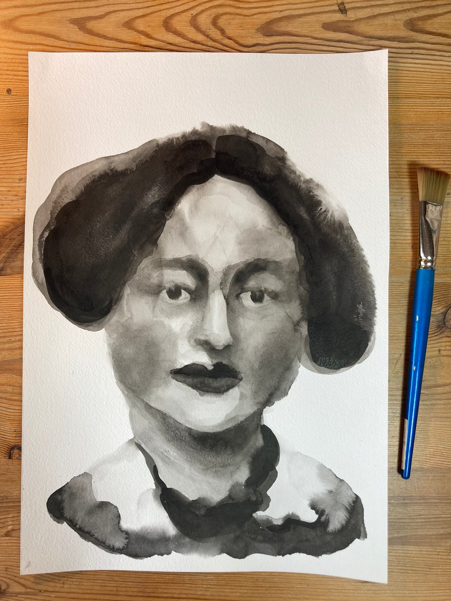 Virginia Edith | Ink on Paper