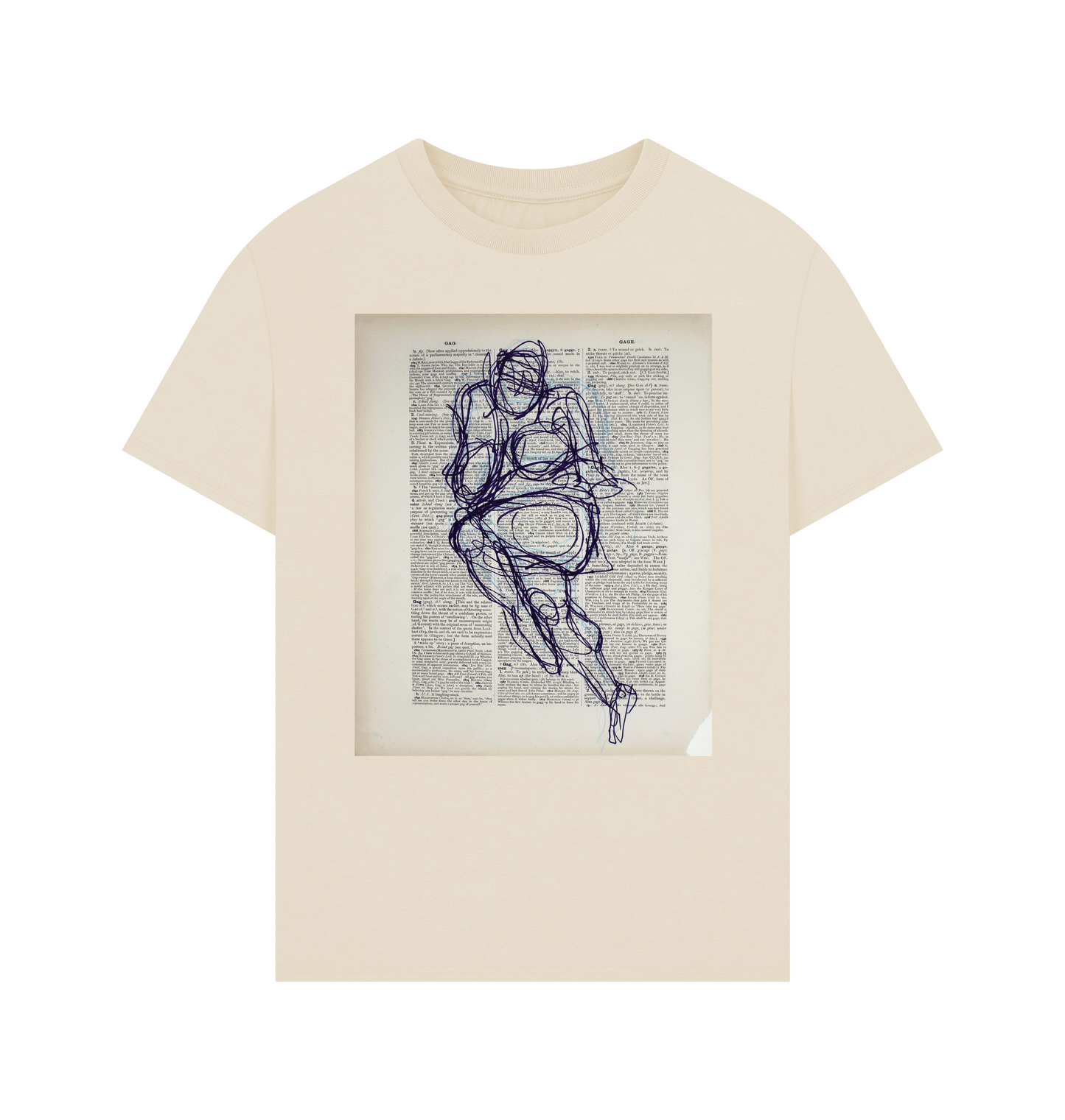 Oat Printed T-shirt Front