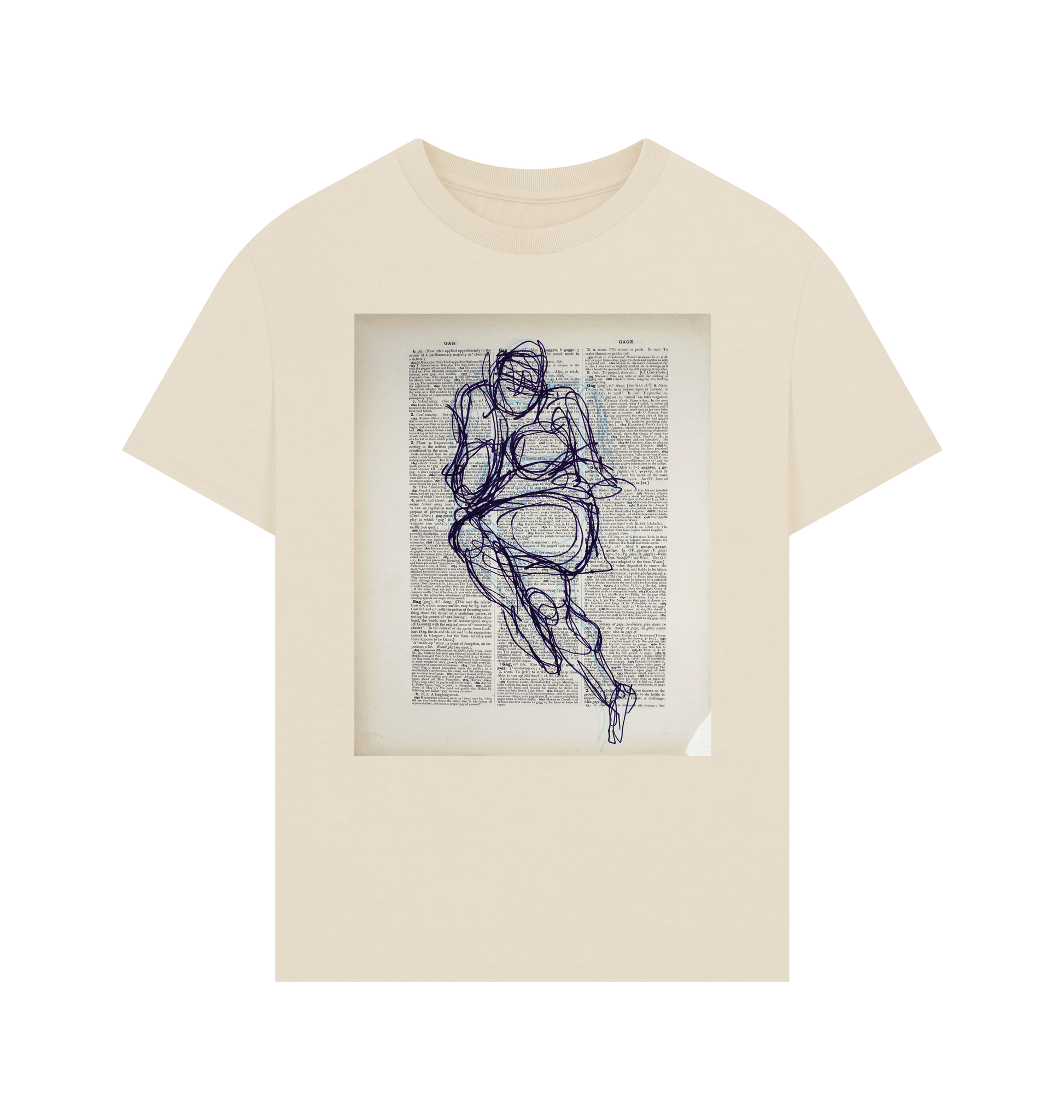 Oat Printed T-shirt Front