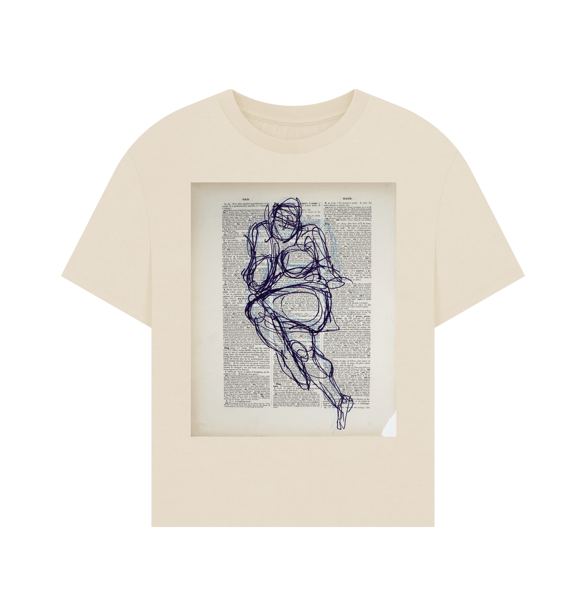 Oat Printed T-shirt Front